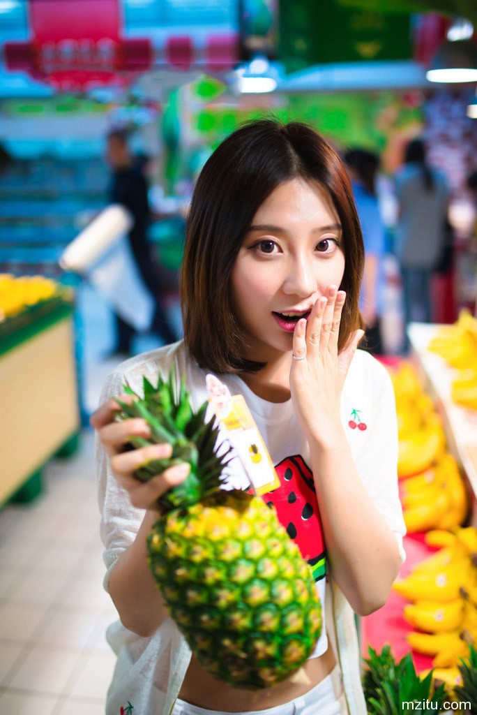 和漂亮MM逛超市