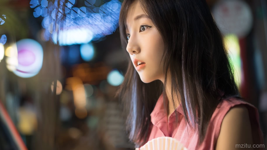 小清新妹子的眼睛会说话