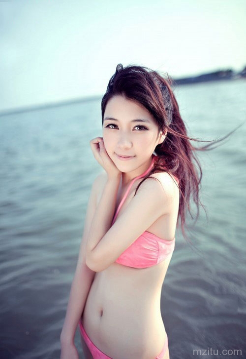 可爱清新的少女