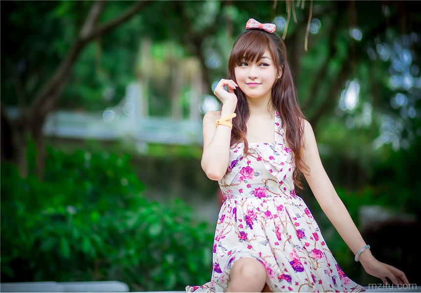 清新夏日甜美出游