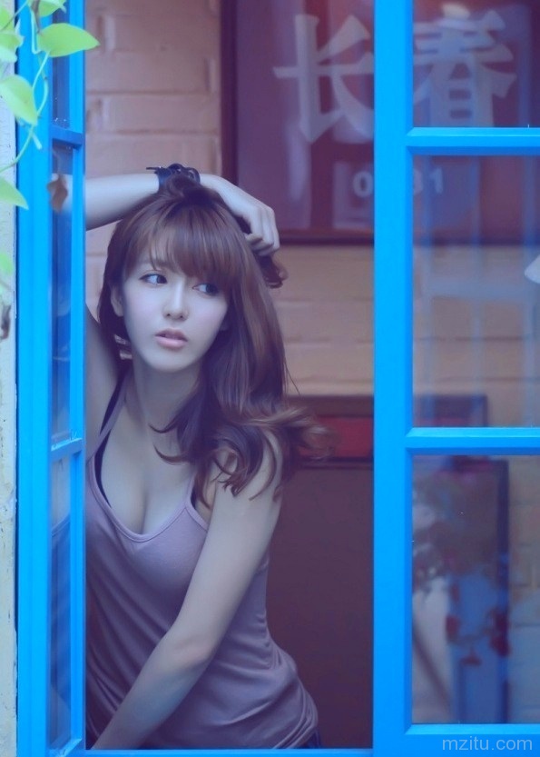 邻家萌妹子小清新私房照