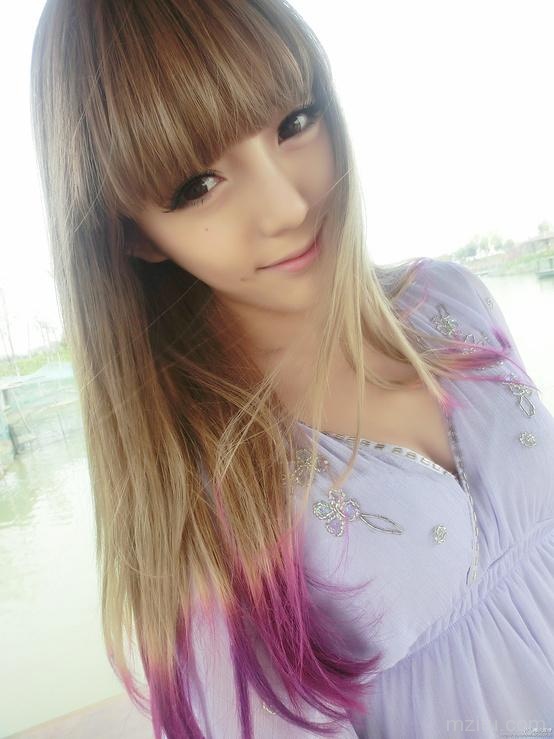 清新妹子自然的美丽