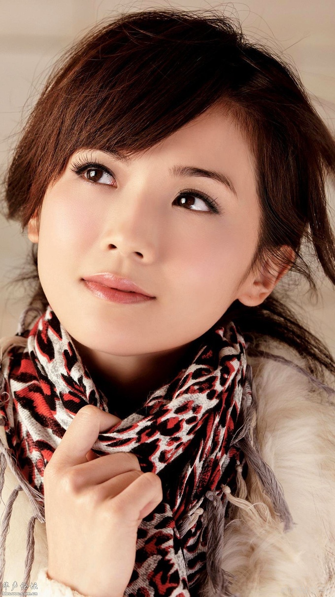 清新妹子自然的美丽