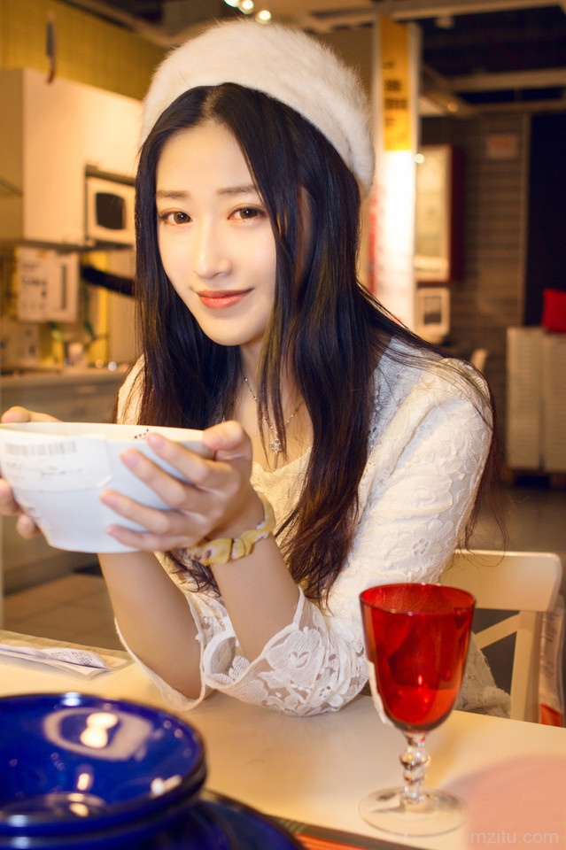 清新妹子自然的美丽