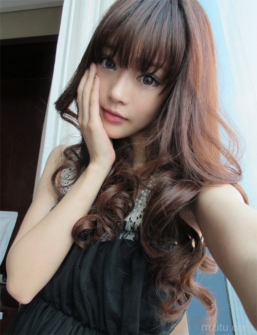 清新妹子自然的美丽