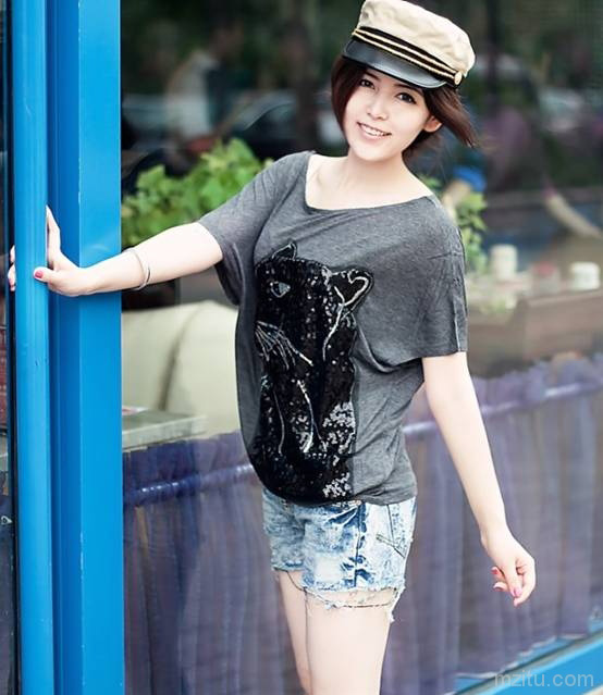 最美空姐治愈系美女Nally私房照