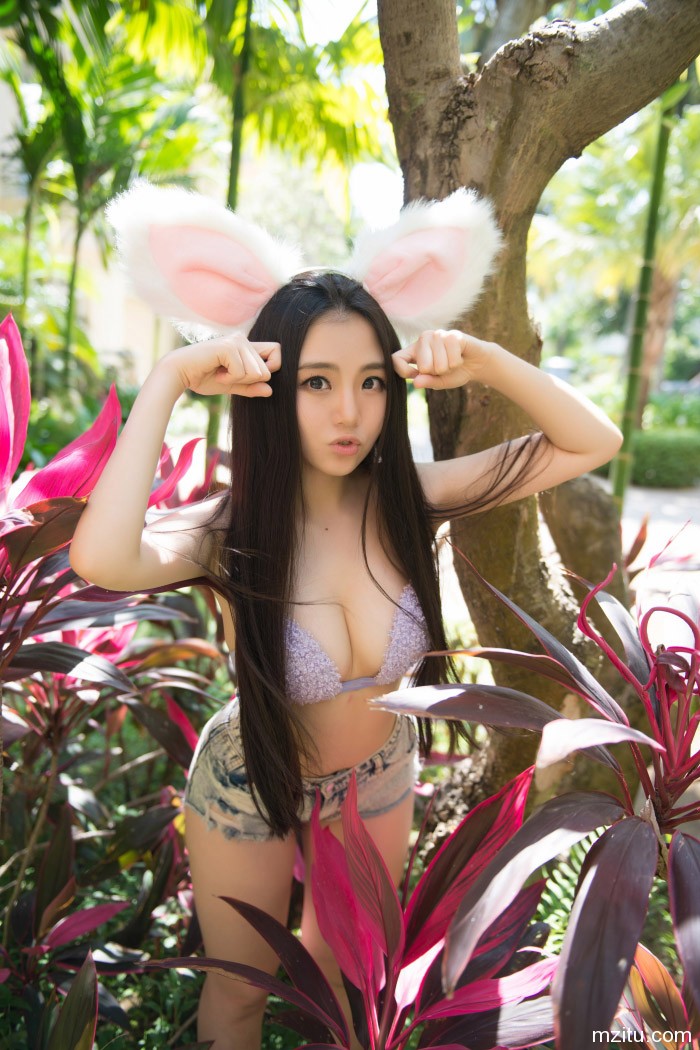 人比花美  清新美女许文婷