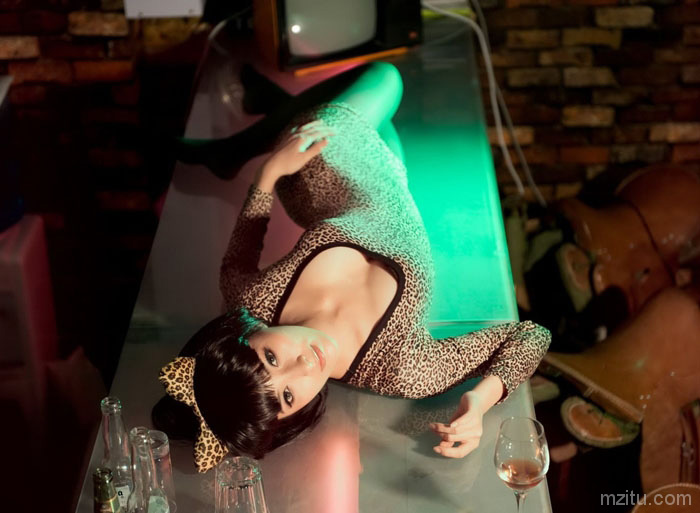 豹纹猫女极致诱惑