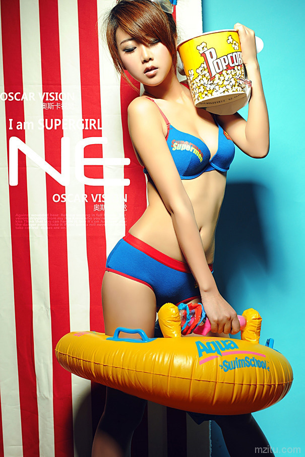 史上最美女超人，夏小薇超人MM，SuperGirl写真