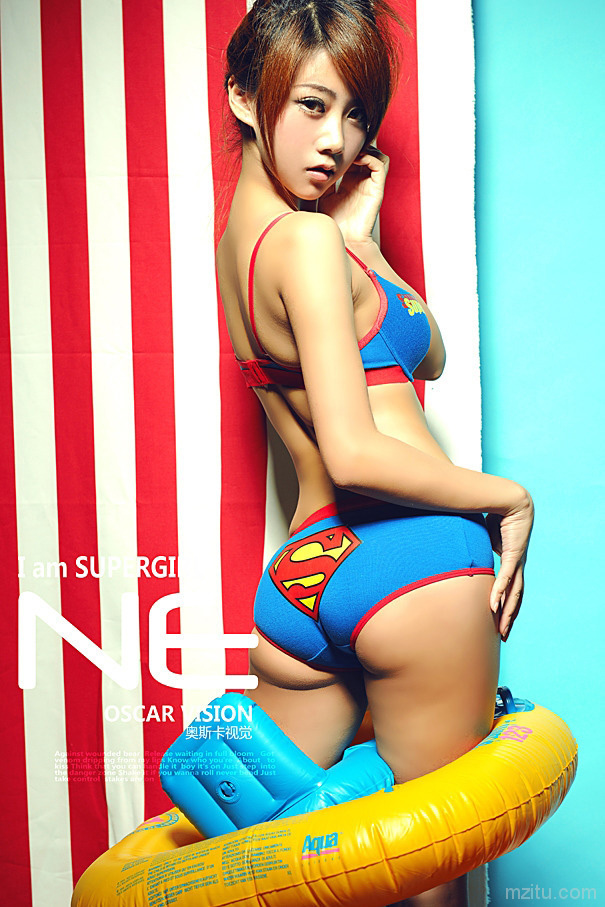 史上最美女超人，夏小薇超人MM，SuperGirl写真