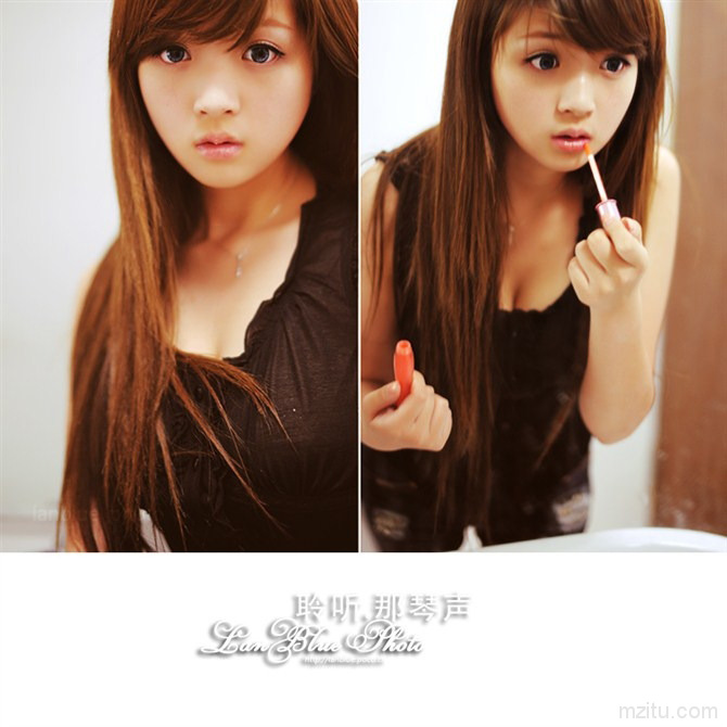 “童言巨乳”萝莉，萌神教主黎梦恬Maity写真