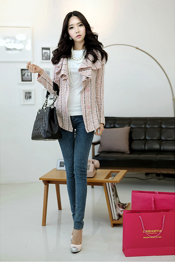 干净清澈的韩国美女