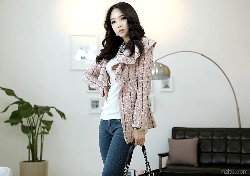 干净清澈的韩国美女