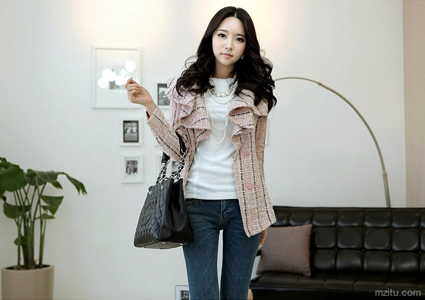 干净清澈的韩国美女