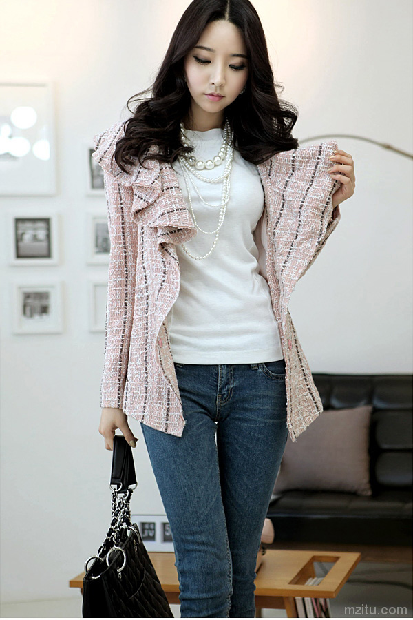 干净清澈的韩国美女